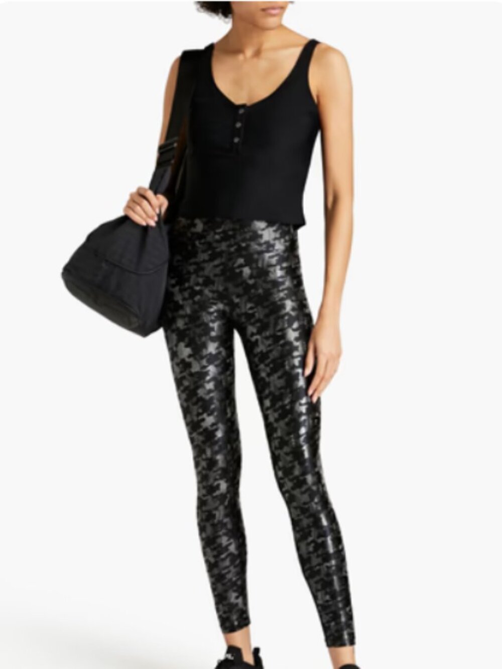 Heroine Sport Black Camo Leggings - M